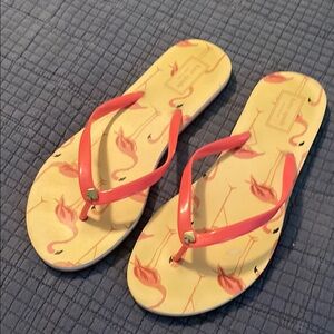 Kate Spade NWOT  Pink and Yellow Sandals for Casual Summer Wear
